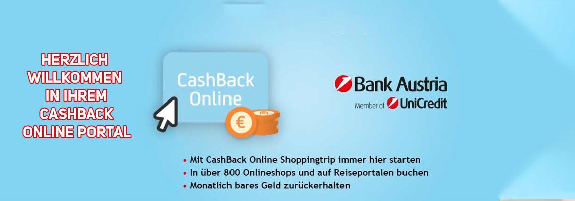 Bank Austria Cashback Online